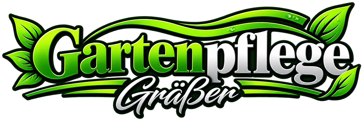 Originalschriftzug Gartenpflege Gräßer
